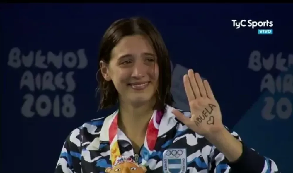 Delfina Pignatiello logró la medalla plateada y le dio la segunda conquista a Argentina