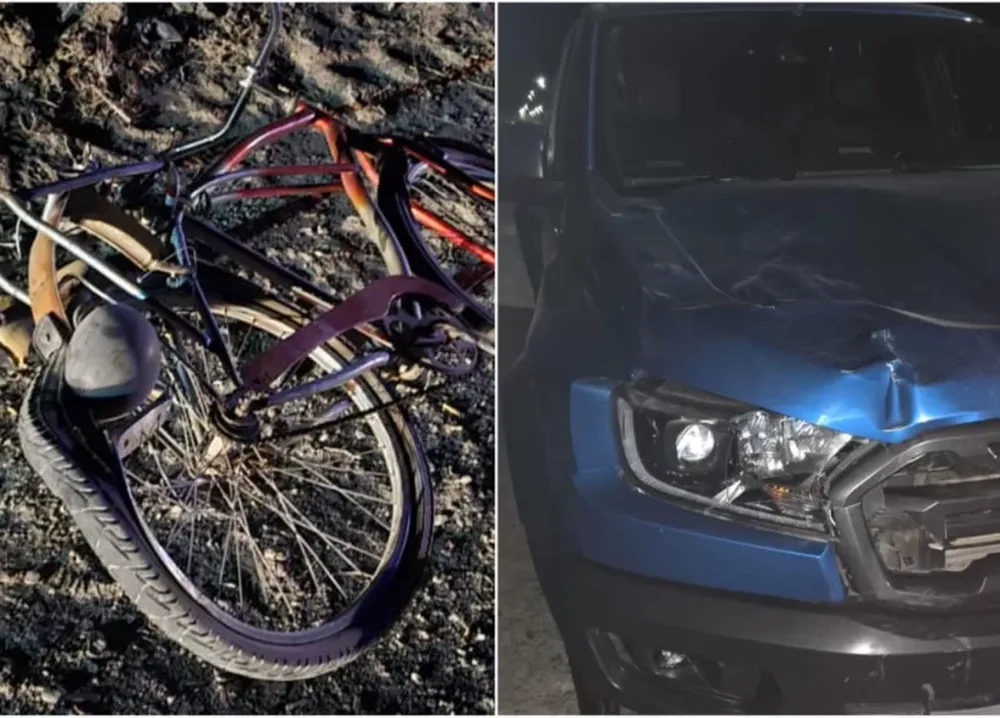 Accidente fatal en Angaco: un ciclista fue atropellado por una camioneta y falleció