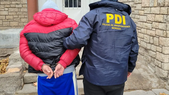Detenido en Mendoza.