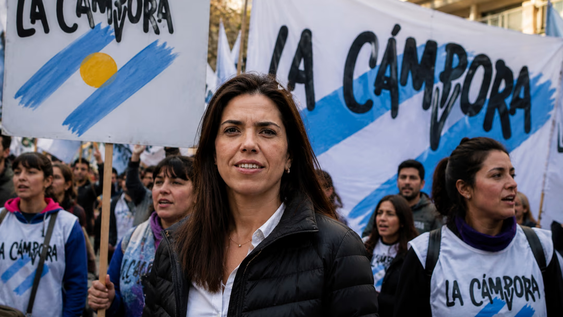 María Soledad Calle, dirigente de la UOM y referente de La Cámpora.