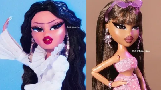 De Rosalía a Nathy Peluso: una artista transforma a las cantantes más fashionistas en muñecas