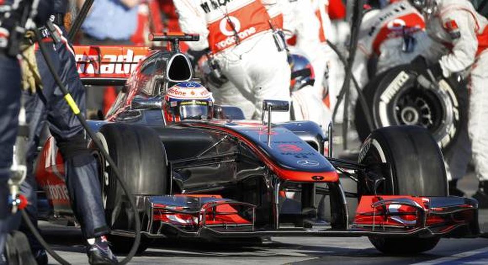 Button pegó el golpe con McLaren