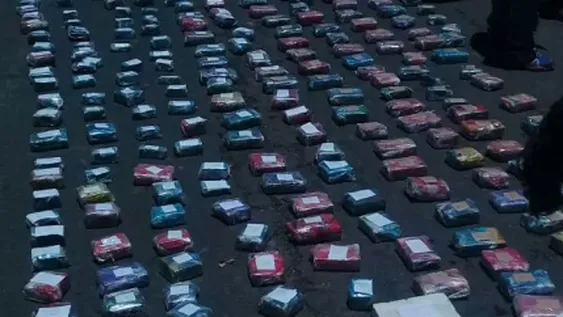 El narco al que se le rompió el auto, se durmió y le hallaron 94 kg de drogas