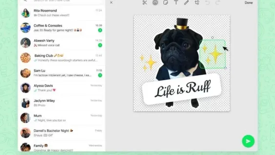 WhatsApp Web ya permite crear stickers personalizados: cómo hacerlos