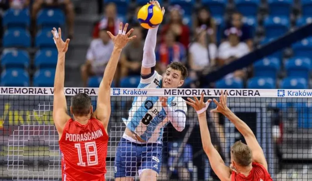 La selección argentina le ganó a Serbia