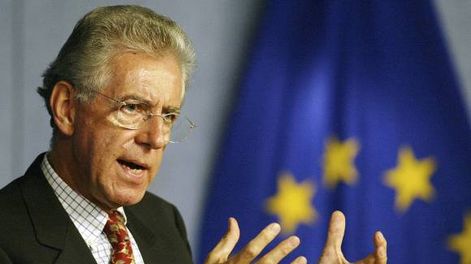 Monti quedaría al frente de Italia