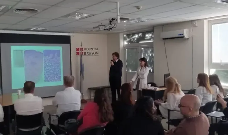 En el marco de la Campaña de Prevención de la Tuberculosis y la Lepra se realizó ayer un ateno al respecto en el Hospital Rawson.