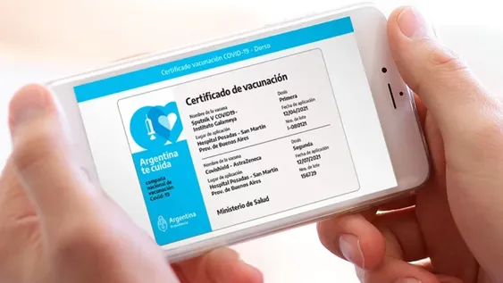 Se abre paso el certificado de vacuna digital