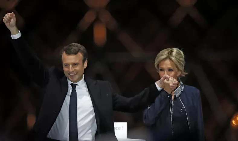 Macron se convirtió en el presidente más joven de Francia