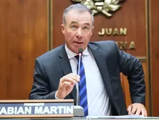 Fabián Martín, vicegobernador de San Juan. Fabián Martín, vicegobernador de San Juan.