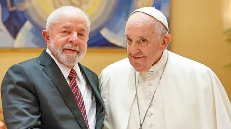 El Papa recibió a Lula y compartieron una reunión de 45 minutos