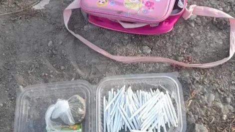 Caen con una moto robada y 81 “porros”