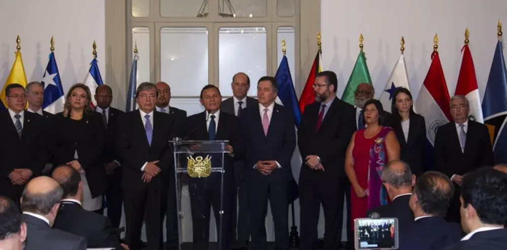 Trece países de la región le pidieron a Maduro que no asuma su segundo mandato