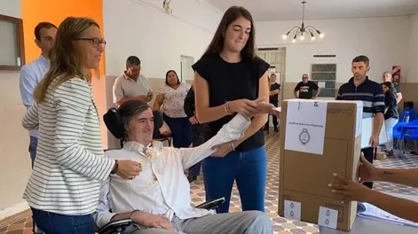 El emotivo voto de Esteban Bullrich: “¡Vamos Argentina!”
