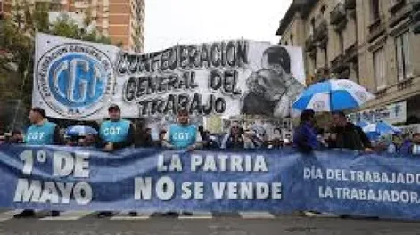 La marcha de la CGT en Buenos Aires no tuvo incidentes