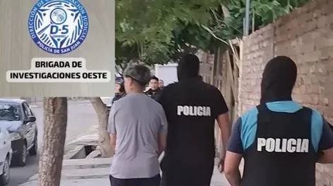 El Narigón fue detenido, acusado por al menos, dos robos violentos.