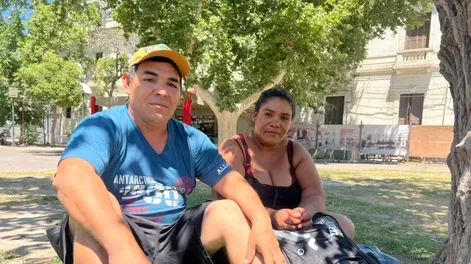 Diario de Cuyo | Ricardo Velázquez y Yésica Olmos, los padres de la nena atropellada.