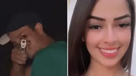 Horror en Brasil: una joven grabó el momento en que su novio la asesina