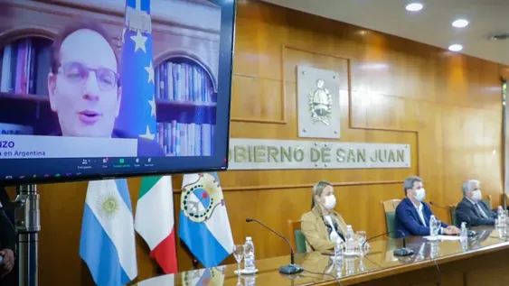 Impulso a los negocios entre San Juan e Italia en una charla virtual