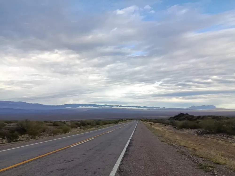 Ruta 149, cerca del límite con Mendoza, aseguran que está intransitable (Foto VN)