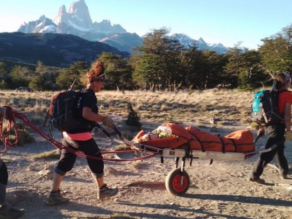 Dos andinistas desaparecieron en El Chaltén luego de una intensa avalancha