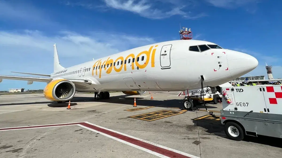 Flybondi llegó a San Juan en septiembre de 2024 y actualmente acumula casi dos meses sin operar vuelos.