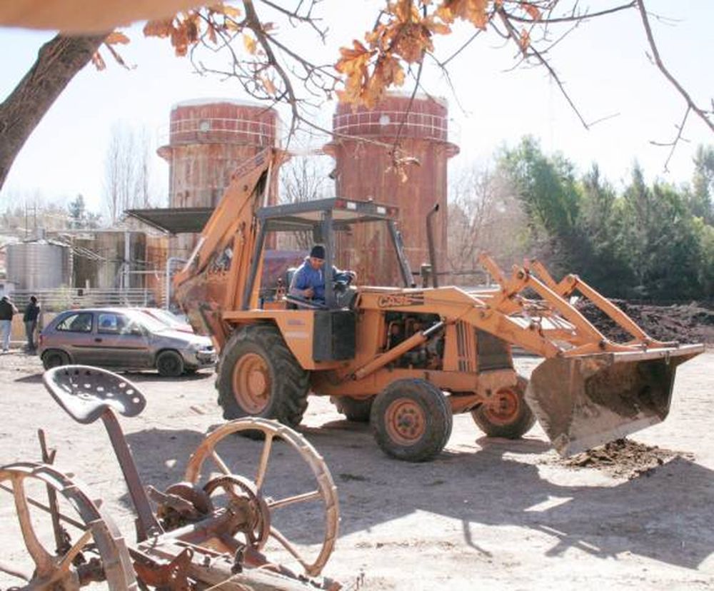 Dan con una máquina robada en Mendoza y con un desarmadero