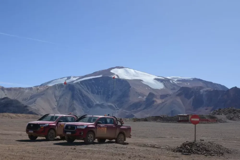 Las imágenes del inicio de la campaña de invierno en Veladero