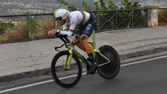 Ganna, campeón mundial de crono, vendrá a la Vuelta