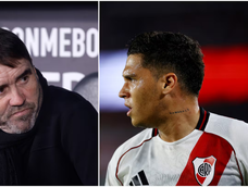 la provocativa reaccion de juanfer quintero a un posteo con una declaracion de coudet sobre la derrota de river