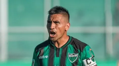 Diario de Cuyo | Bandera. El corazón de Nico Pelaitay será el que empuje a un San Martín que quiere cambiar su presente en Primera.