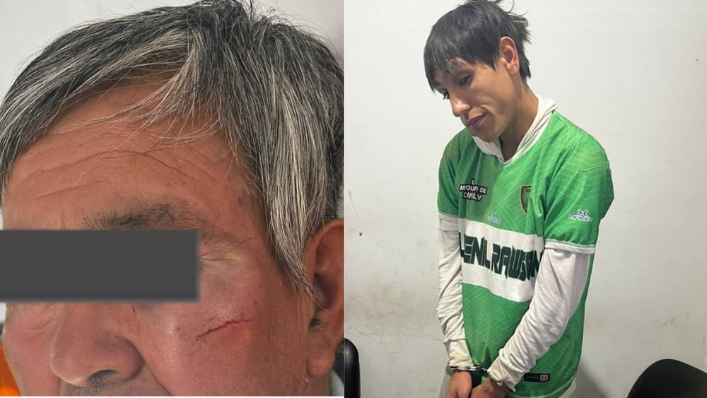 El Terror de Rawson le dio varios golpes al adulto mayor para poder robarle su dinero.