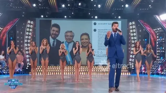 Marcelo Tinelli: “La verdadera grieta está entre los que morfan y los que no”