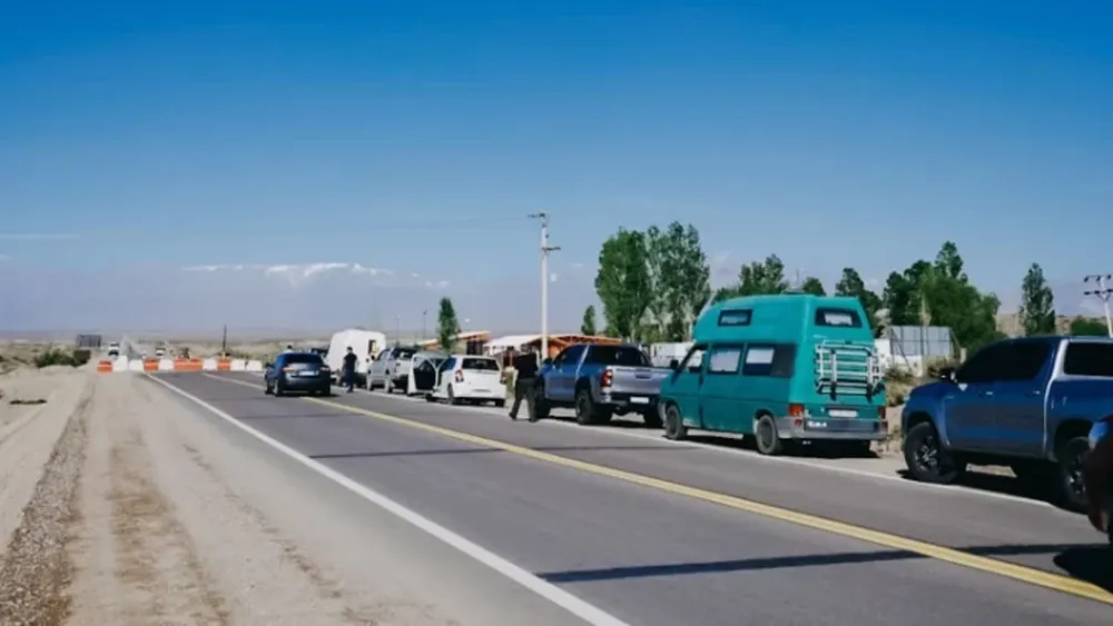 Paso de Agua Negra.-