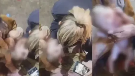 Rompió bolsa en su casa, salió a pedir ayuda y dio a luz en la vereda