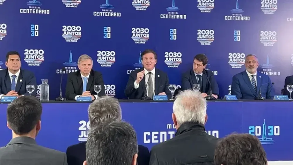 Uruguay, Argentina, Paraguay y Chile lanzaron la candidatura para el Mundial 2030