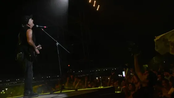 Una multitud sanjuanina respiró rock con Las Pelotas