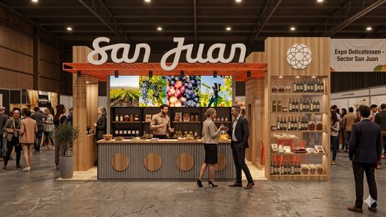 San Juan ofrecerá un stand con diseño de galpón bodeguero en la Expo Delicatessen y Vinos que se realizará el mes que viene en Córdoba.