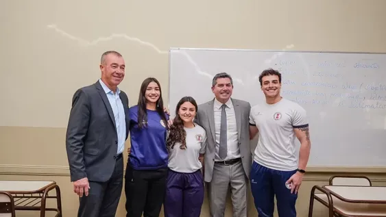 Con la presencia de Orrego, inauguraron obras del Instituto Superior de Educación Física