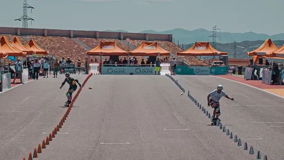 Letonia se quedó con las medallas en el “Slalom”