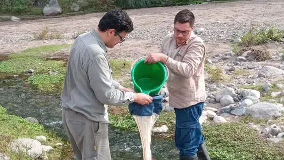 Monitoreo en las aguas de Valle Fértil