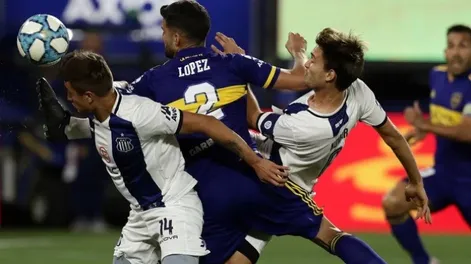 Racing y Boca: un duelo picante, intenso, con polémica pero sin goles