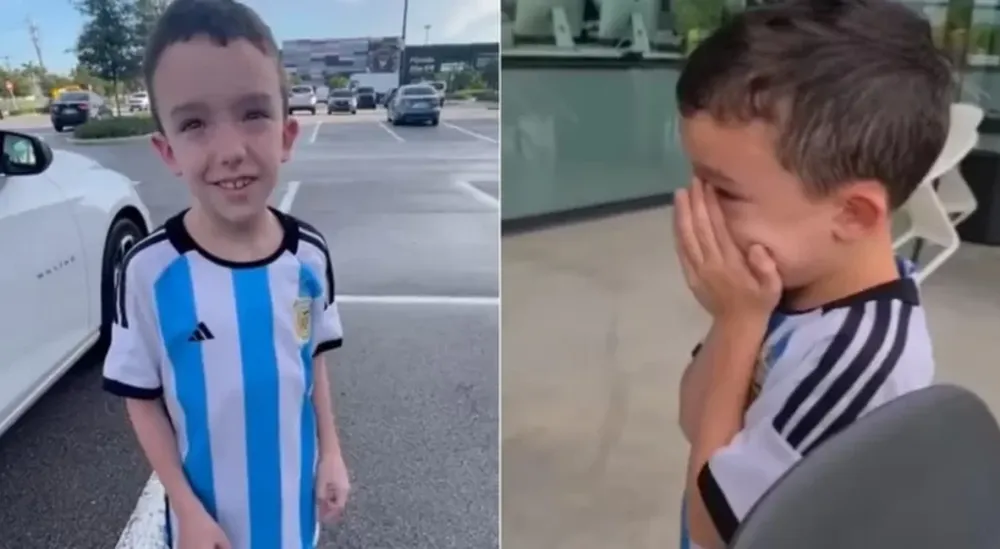 “Me pincho como Messi”: la historia del video viral del chico que conmovió al rosarino