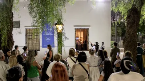 Diario de Cuyo | La Casa Despierta de Noche en la Casa Natal de Sarmiento