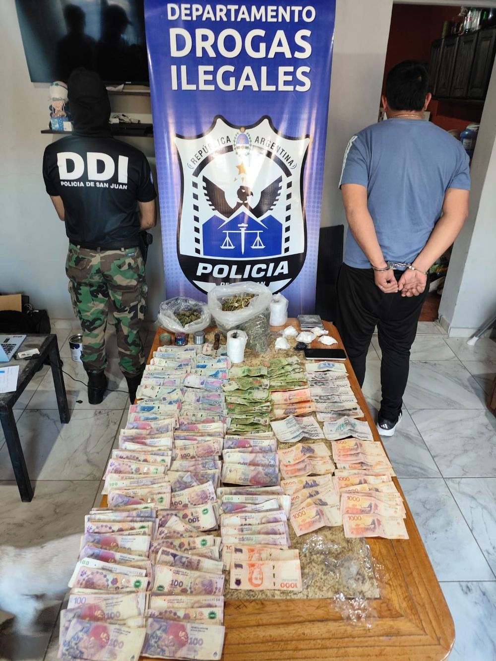 Detención en Rawson de El Pato Díaz.
