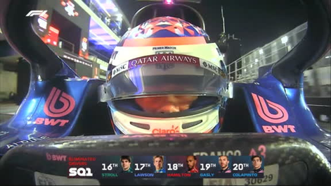 Franco Colapinto largará desde los boxes el Gran Premio de Qatar de la Fórmula 1: todo lo que hay que saber