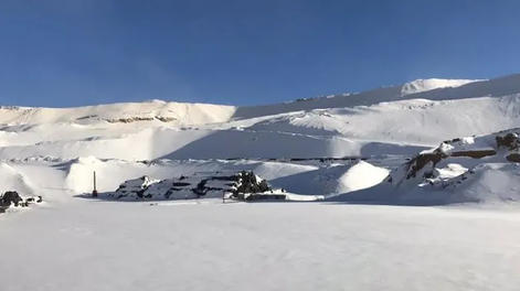 Nevadas en la Cordillera. Imagen ilustrativa.