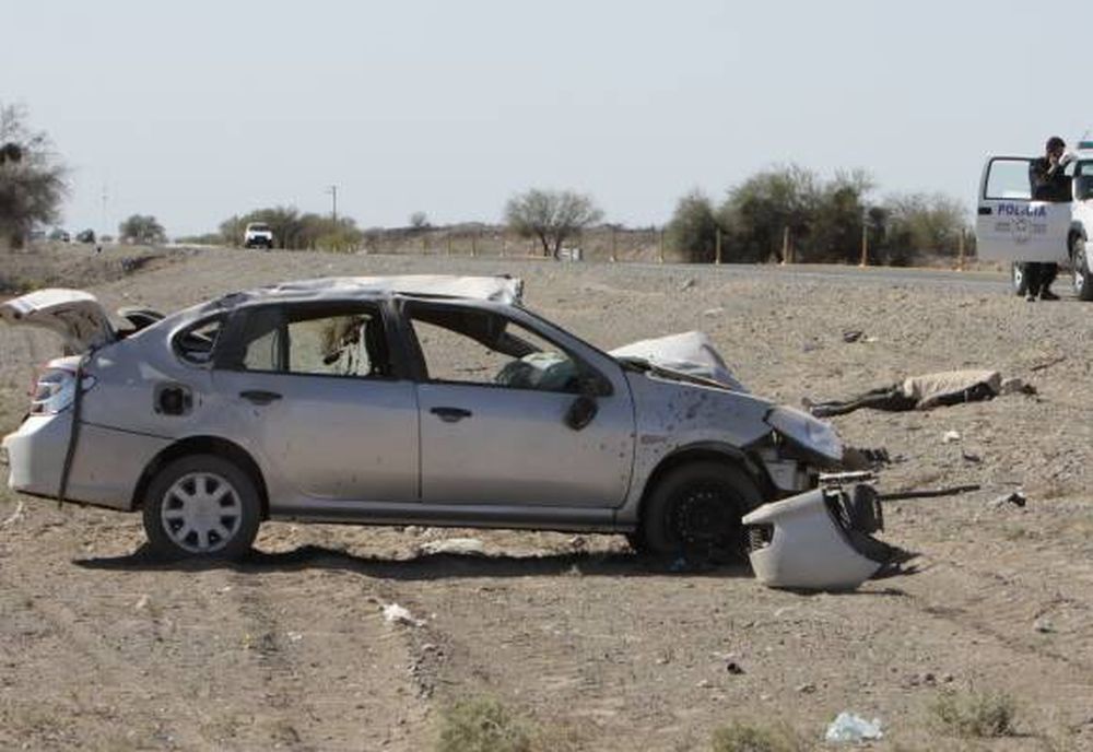 Venía a un velorio y se mató en un vuelco sobre la ruta 40