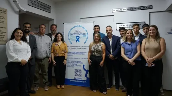 La Corte de Justicia y la Unión Judicial pusieron en marcha el Programa Programa de Prevención Contra el Cáncer de Próstata., para empleados del ámbito judicial.