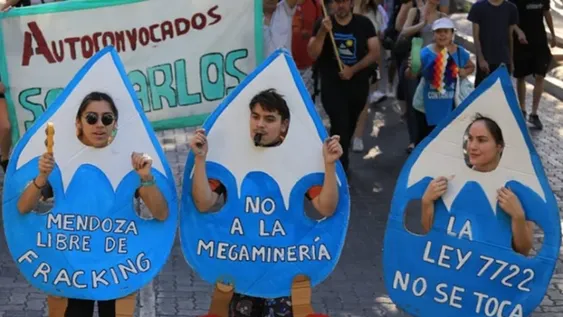 Heridos y detenidos en una protesta antiminera